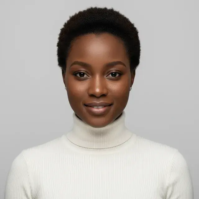Ghanian woman, virtual model from Levah’s current Studio library