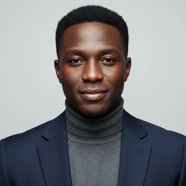 Nigerian man, virtual model from Levah’s current Studio library