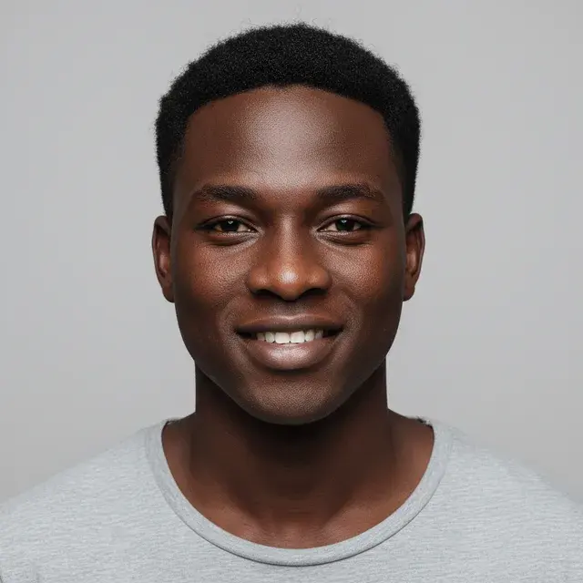 Nigerian man, virtual model from Levah’s current Studio library