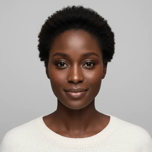 West African woman, virtual model from Levah’s current Studio library